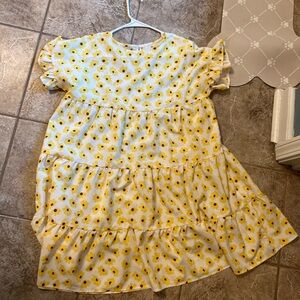 Yellow Floral dress